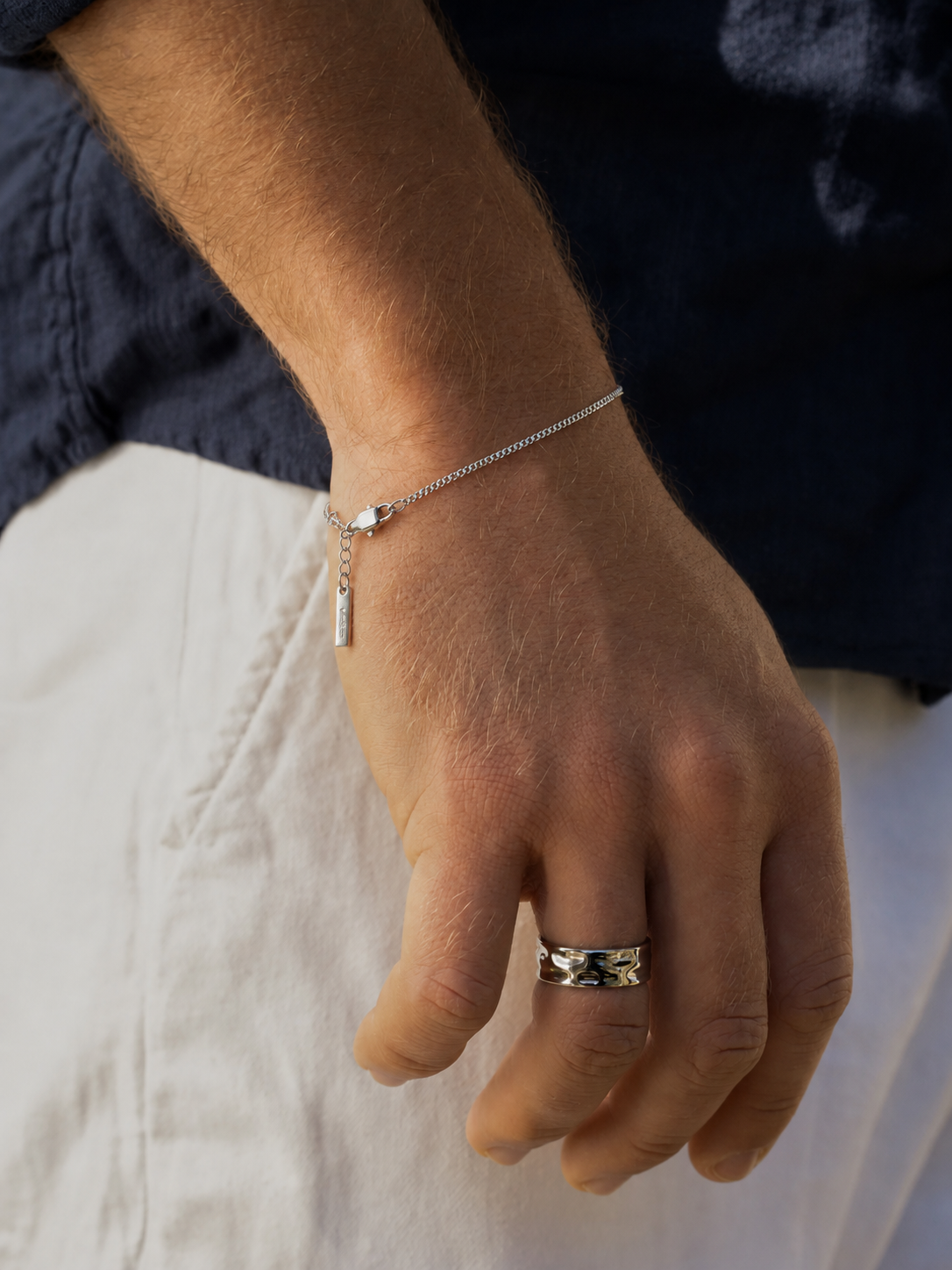 Vela Bracelet | Silver