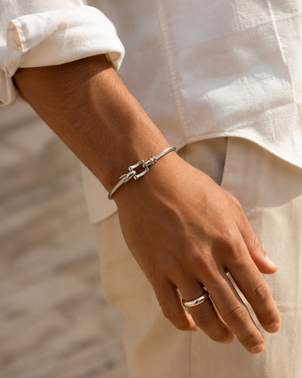 ASCOT BRACELET | SILVER